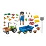 Playmobil - Tractor Cu Remorca Si Muncitor Playmobil - 6